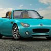 Mazda MX 5 Miata paint by number