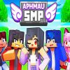 Minecraft Aphmau Game paint by numbers