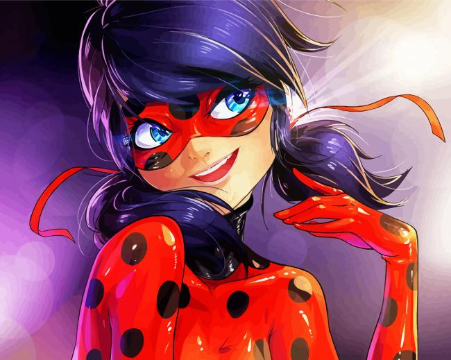 Miraculous Ladybug Animation paint by number