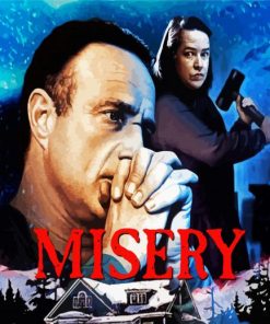 Misery Movie Poster paint by number