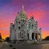 Montmartre Basilica Sacre Coeur paint by number