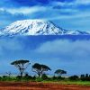 Mount Kilimanjaro Tanzania paint by number