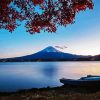 Mt Fuji Sundown paint by number