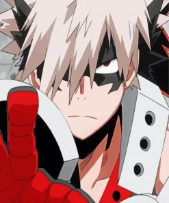 My Hero Academia Character Bakugo paint by number