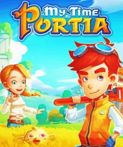 My Time At Portia Game paint by numbers