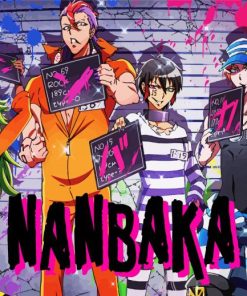 Nnbaka Manga Anime Characters paint by numbers