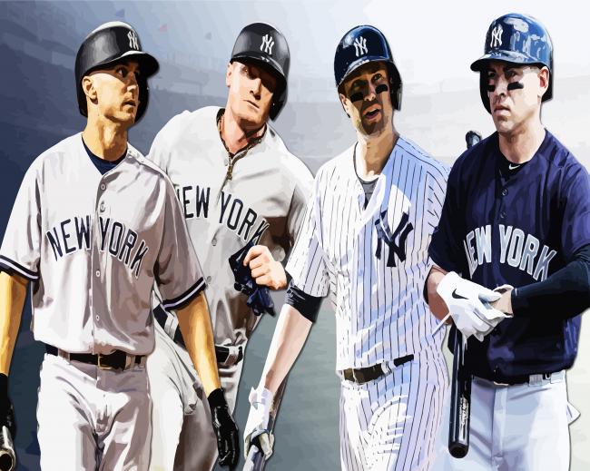 New York Yankees Team paint by number