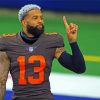 Odell Beckham Jr Player paint by numbers