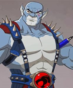 Panthro ThunderCats paint by number