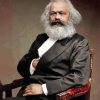 Philosopher Karl Marx paint by numbers