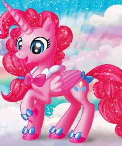 Pinkie Pie Unicorn paint by numbers