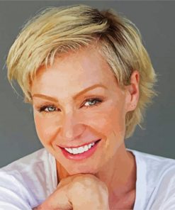 Portia De Rossi paint by numbers