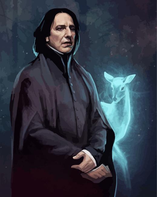Professor Severus Snape Harry Poter Paint By Numbers