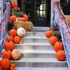 Pumpkins Stairs paint by number