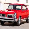 Red Gto Car paint by number