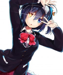 Rikka Anime Girl paint by numbers