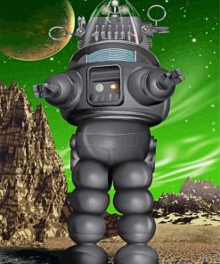Robby Robot Animation paint by numbers