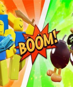Roblox Boom paint by number