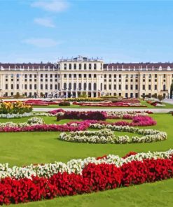 Schönbrunn Palace Wien paint by number