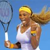 Serena Williams Tennis Player paint by numbers