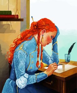 Shallan Davar Stormlight Archive paint by numbers