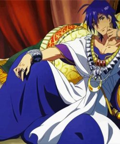 Sinbad Magi paint by number