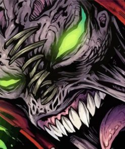 Spawn Face Art paint by numbers