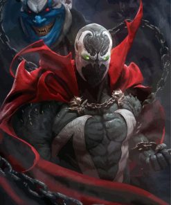 Spawn Books Character paint by numbers