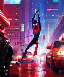 Spider Man Verse Animation paint by numbers