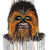 Splatter Chewbacca paint by number