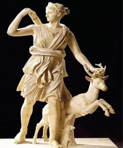 Statue Of Artemis paint by number