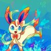 Cute Sylveon Anime paint by numbers