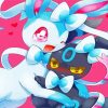 Sylveon Pokemon paint by number