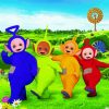 Teletubbies Babies Animation paint by numbers