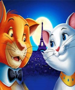 The Aristocats Animation CABracters paint by number