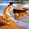 The Bathing Hour Sorolla paint by number