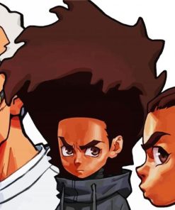 The Boondocks Art paint by number