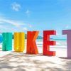 The Phuket Island paint by numbers