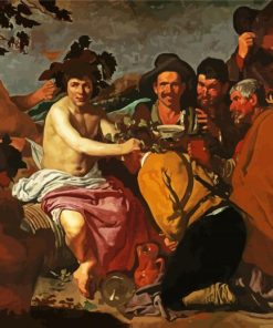 The Triumph Of Bacchus Velazquez paint by number
