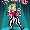 The Beetlejuice Show Time paint by number