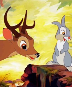 Thumper And Deer paint by number