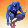 Thundercats Panthro paint by number
