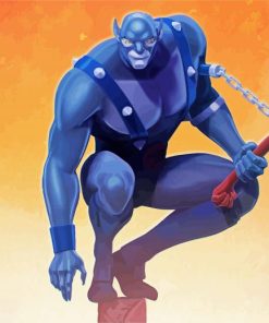Thundercats Panthro paint by number