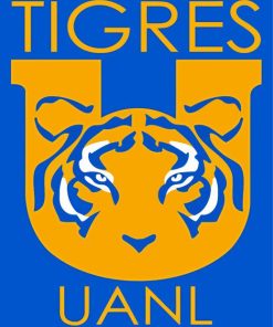 Tigres Uanl paint by number