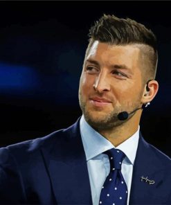 Timothy Richard Tebow paint by number