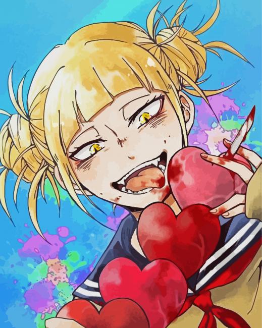 Toga Anime paint by numbers