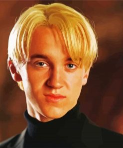 Tom Felton Draco Malfoy paint by number