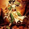 Toph Avatar paint by number