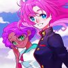 Utena And Anthy anime paint by number