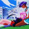 Utena and Anthy paint by numbers